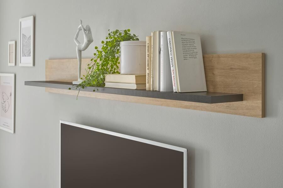 Home affaire Wandrek Cornwall wandrek in landelijke stijl wandhouder met opbergruimte (1 stuk) - Foto 5