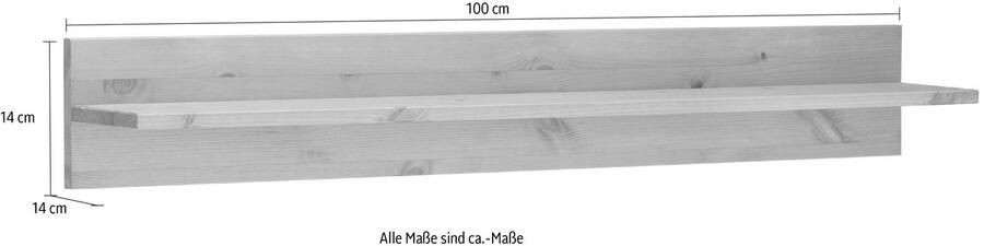 Home affaire Wandrek Oslo 100 cm breed van massief grenen - Foto 5