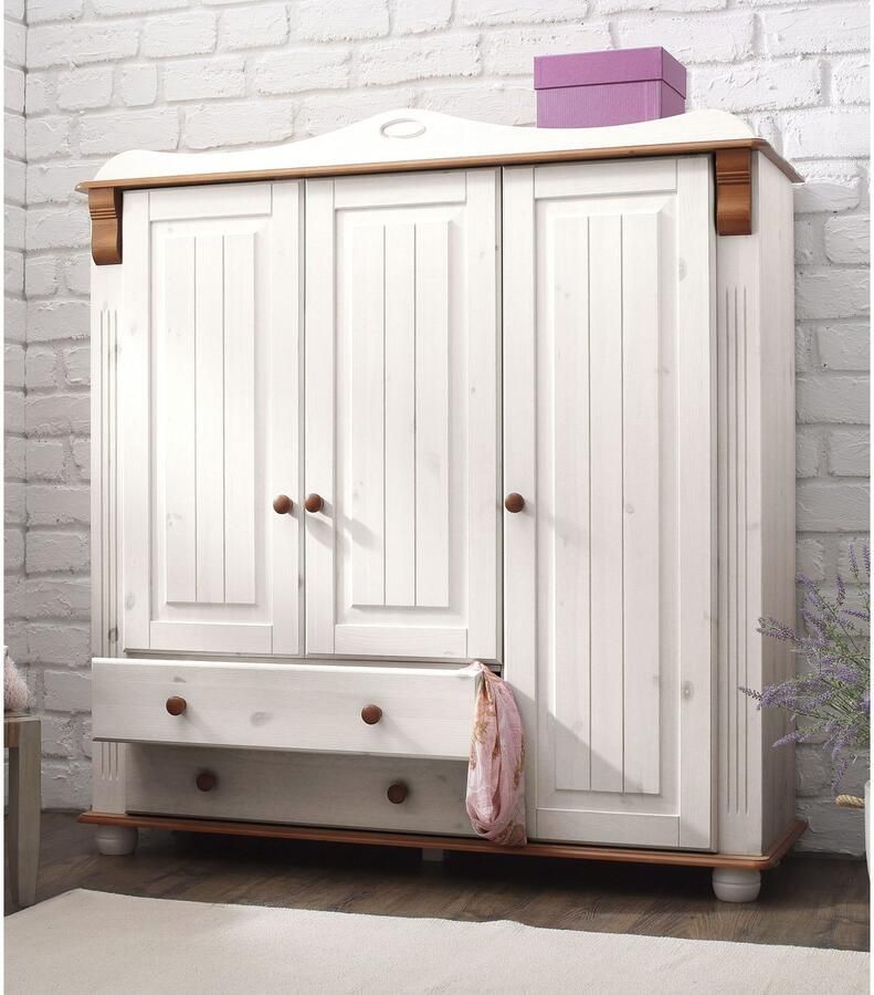 Home affaire Waskast Adele multifunctionele kast gemaakt van massief grenen 2 of 3 deuren - Foto 4