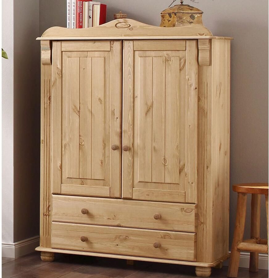 Home affaire Waskast Adele multifunctionele kast gemaakt van massief grenen 2 of 3 deuren - Foto 2