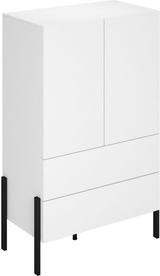 Home affaire Waskast Jukon moderne greeploze kledingkast metalen voeten gemaakt in Europa - Foto 3