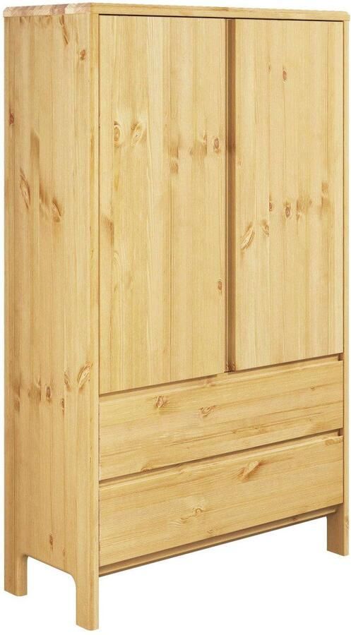 Home affaire Waskast Luven van massief grenen hoogte 137 cm met 2 laden en 2 deuren - Foto 4