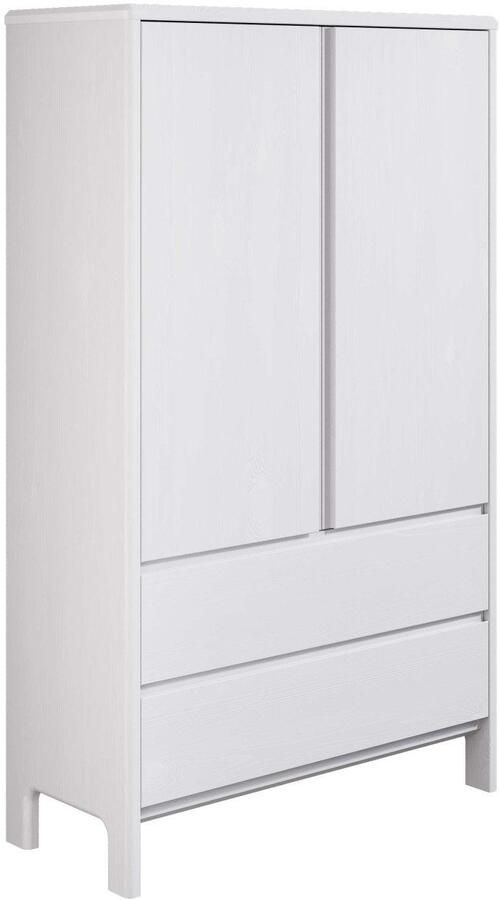 Home affaire Waskast Luven van massief grenen hoogte 137 cm met 2 laden en 2 deuren - Foto 5