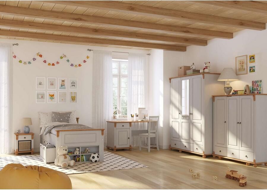 Home affaire Waskast TESSIN van massief dennenhout in 2 breedtes veel opbergruimte fsc-gecertificeerd - Foto 4