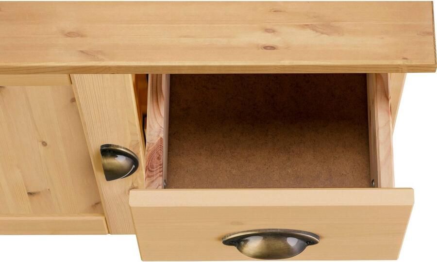 Home affaire Wastafelonderkast Oslo Grenen 1 deur en 3 laden breedte 60 cm hoogte 55 cm - Foto 8