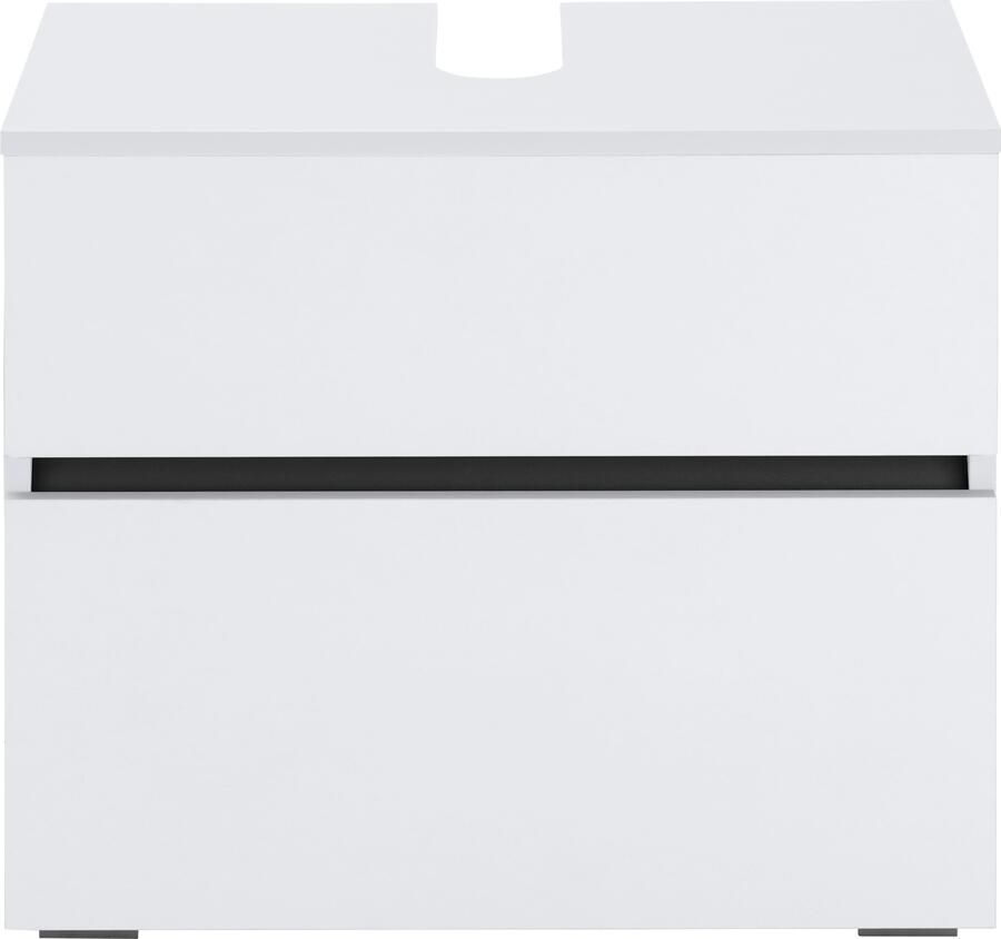 Home affaire Wastafelonderkast Wisla Sifon uitsparing push-to-open functie breedte 60 cm hoogte 55 cm - Foto 10