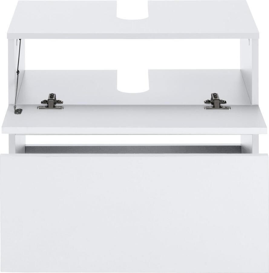 Home affaire Wastafelonderkast Wisla Sifon uitsparing push-to-open functie breedte 60 cm hoogte 55 cm - Foto 2