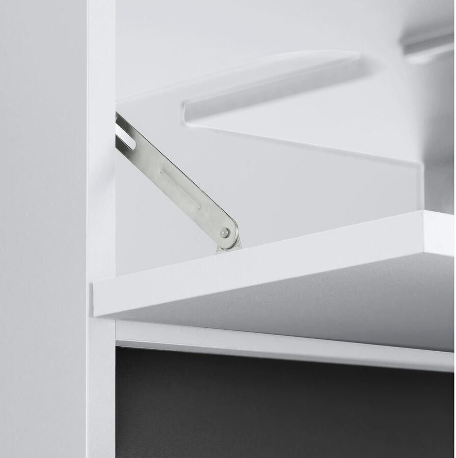 Home affaire Wastafelonderkast Wisla Sifon uitsparing push-to-open functie breedte 60 cm hoogte 55 cm