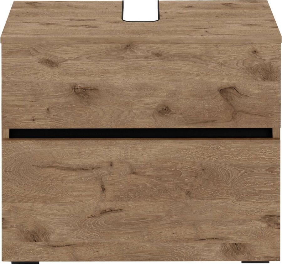 Home affaire Wastafelonderkast Wisla Sifon uitsparing push-to-open functie breedte 60 cm hoogte 55 cm - Foto 7