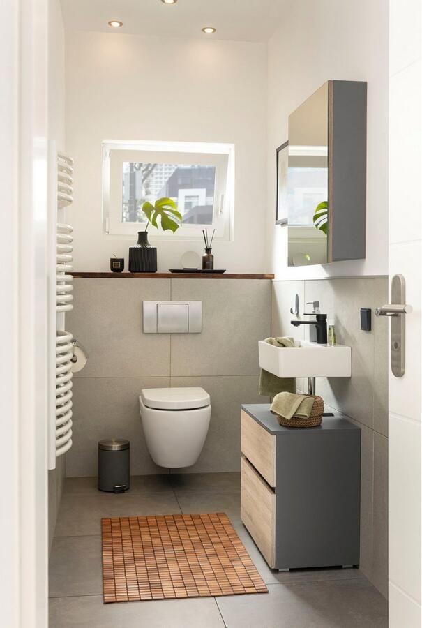 Home affaire Wastafelonderkast Wisla Sifon uitsparing push-to-open functie breedte 60 cm hoogte 55 cm - Foto 10