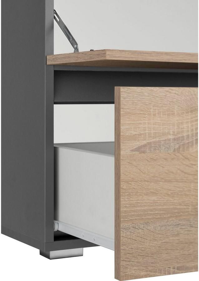 Home affaire Wastafelonderkast Wisla Sifon uitsparing push-to-open functie breedte 60 cm hoogte 55 cm - Foto 9