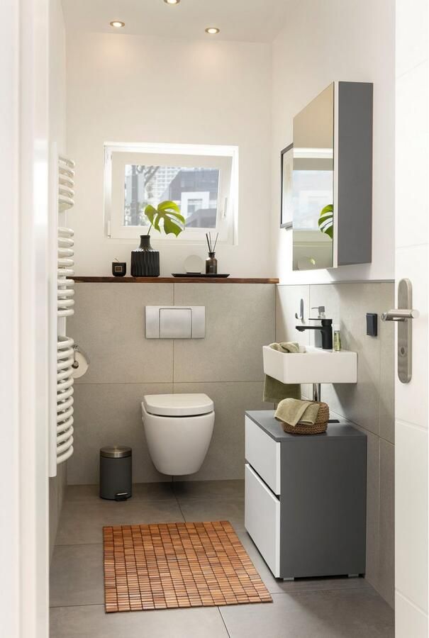 Home affaire Wastafelonderkast Wisla Sifon uitsparing push-to-open functie breedte 60 cm hoogte 55 cm - Foto 10