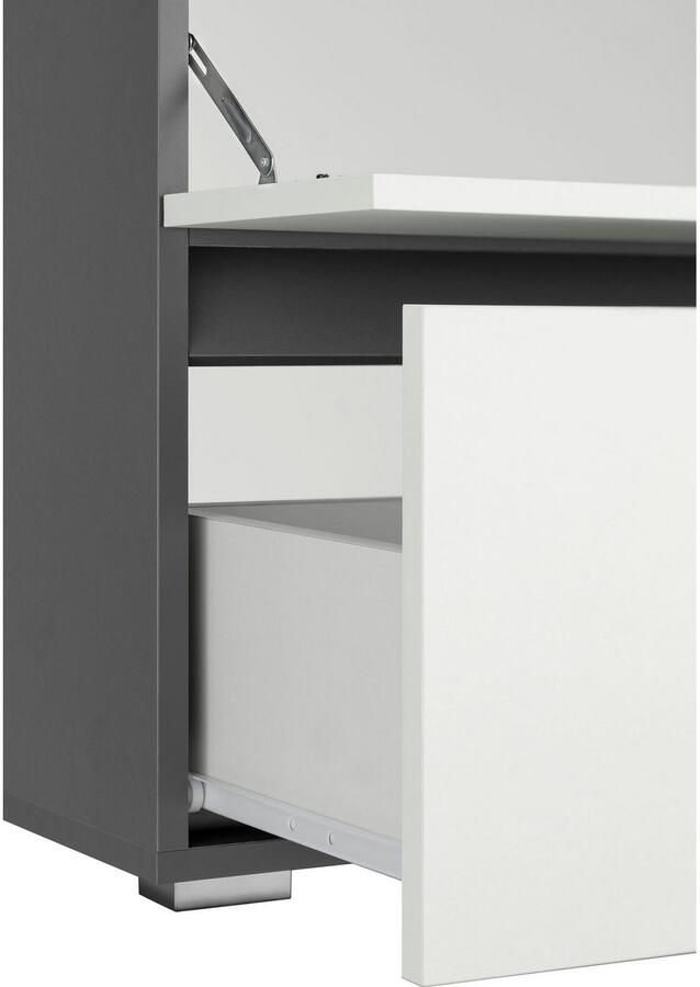 Home affaire Wastafelonderkast Wisla Sifon uitsparing push-to-open functie breedte 60 cm hoogte 55 cm - Foto 9