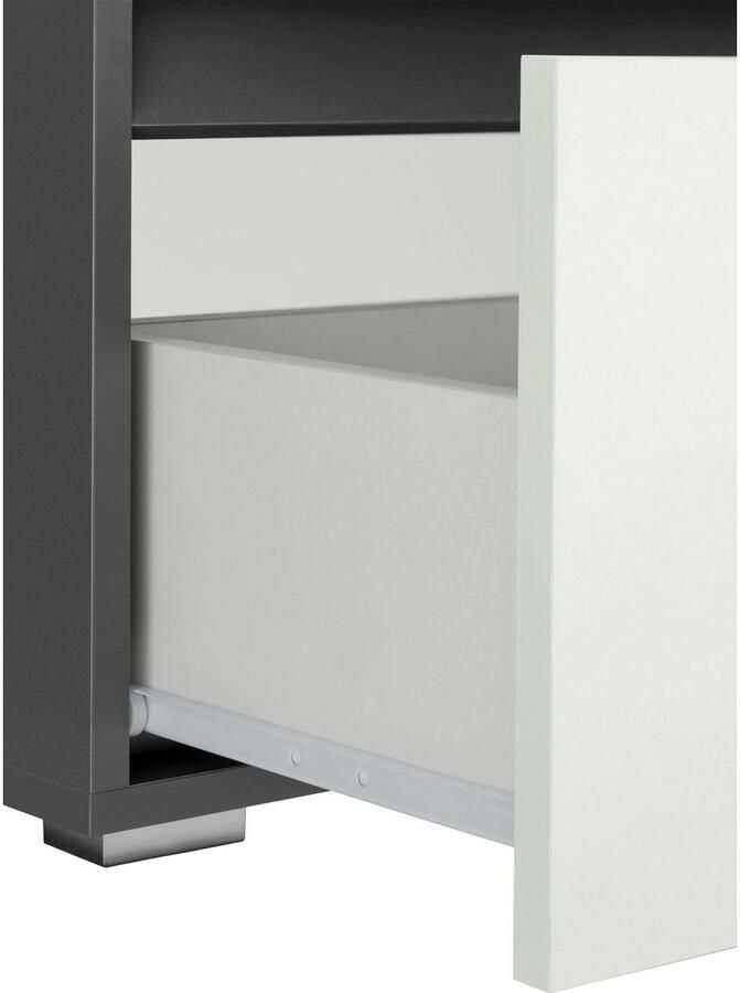 Home affaire Wastafelonderkast Wisla Sifon uitsparing push-to-open functie breedte 60 cm hoogte 55 cm - Foto 7