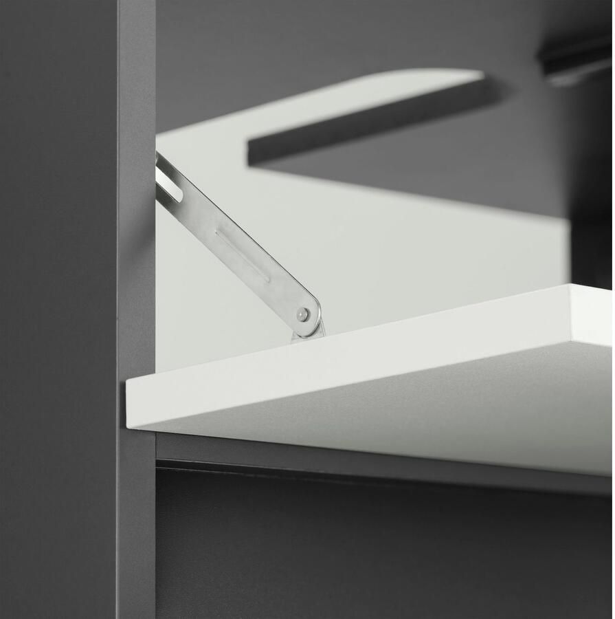 Home affaire Wastafelonderkast Wisla Sifon uitsparing push-to-open functie breedte 60 cm hoogte 55 cm