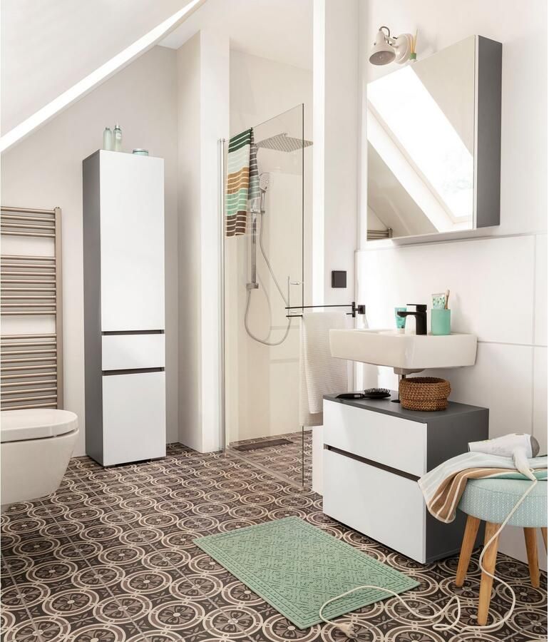 Home affaire Hoge kast Wisla Hoogte 180 cm met deuren & lade