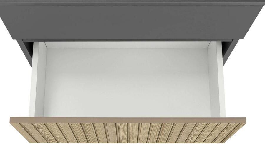 Home affaire Wastafelonderkast Wisla Sifon uitsparing push-to-open functie breedte 60 cm hoogte 55 cm - Foto 8