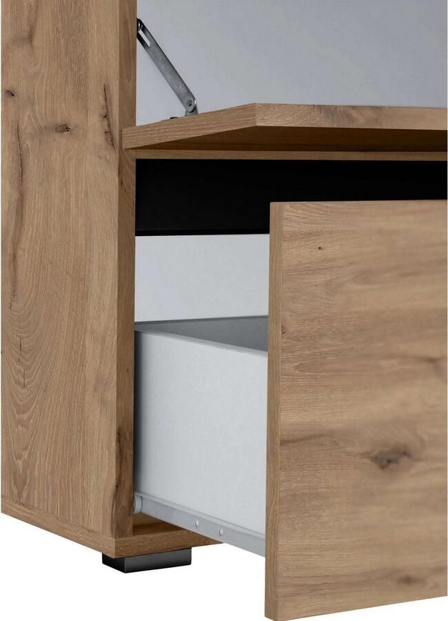 Home affaire Wastafelonderkast Wisla Sifon uitsparing push-to-open functie breedte 80 cm hoogte 55 cm - Foto 3