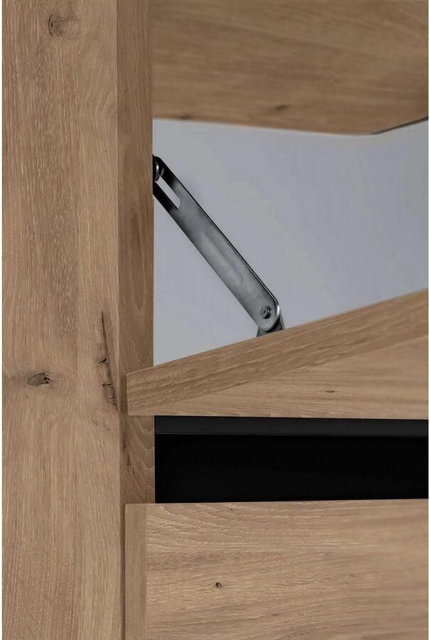 Home affaire Wastafelonderkast Wisla Sifon uitsparing push-to-open functie breedte 80 cm hoogte 55 cm - Foto 6