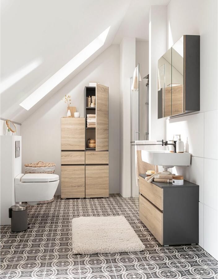 Home affaire Hoge kast Wisla Hoogte 180 cm met deuren & lade - Foto 3