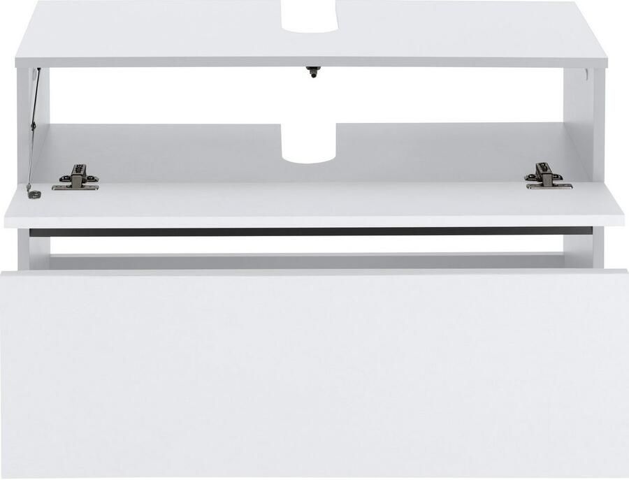 Home affaire Wastafelonderkast Wisla Sifon uitsparing push-to-open functie breedte 80 cm hoogte 55 cm - Foto 3