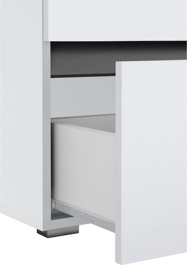 Home affaire Wastafelonderkast Wisla Sifon uitsparing push-to-open functie breedte 80 cm hoogte 55 cm - Foto 7