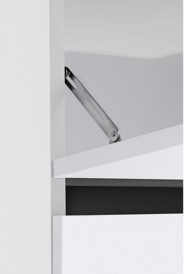 Home affaire Wastafelonderkast Wisla Sifon uitsparing push-to-open functie breedte 80 cm hoogte 55 cm - Foto 8