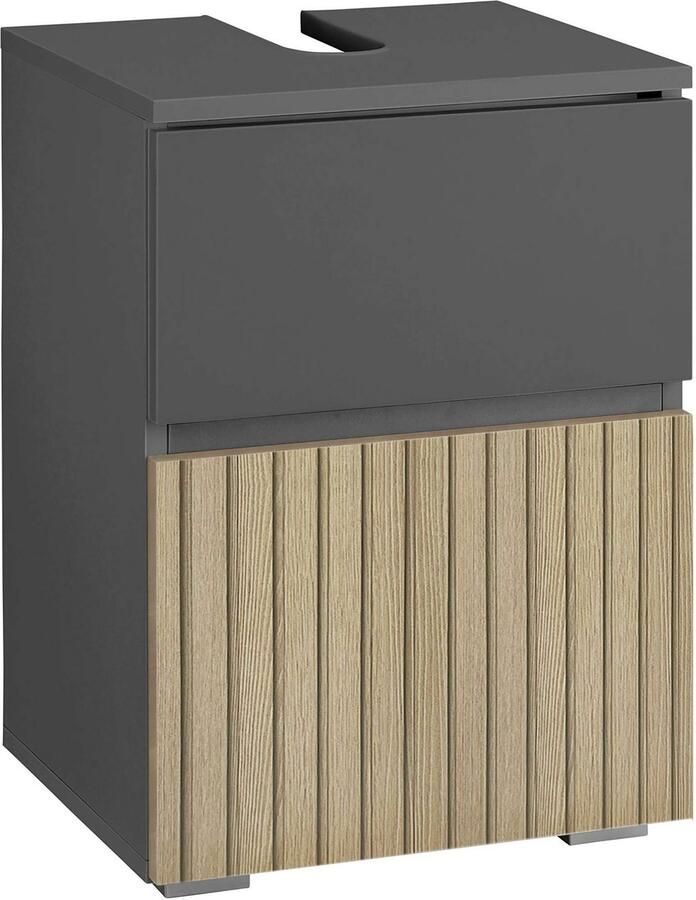 Home affaire Wastafelonderkast Wisla Siphonaansluiting breedte 40 cm hoogte 55 cm - Foto 2