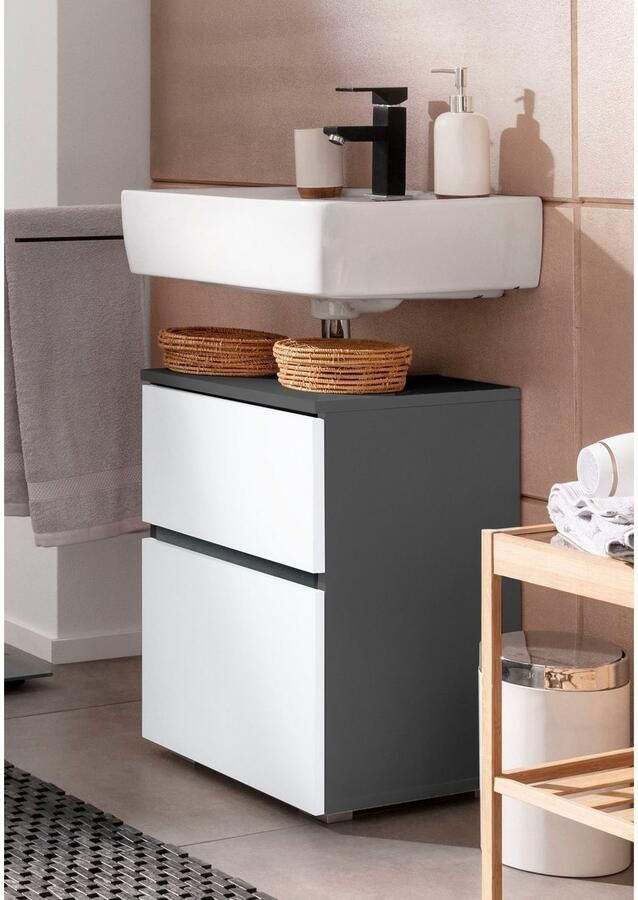 Home affaire Wastafelonderkast Wisla Siphonaansluiting breedte 40 cm hoogte 55 cm - Foto 5