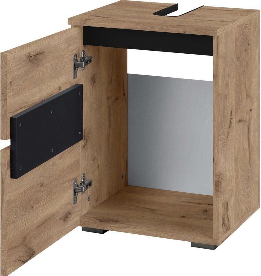 Home affaire Wastafelonderkast Wisla Siphonaansluiting breedte 40 cm hoogte 55 cm