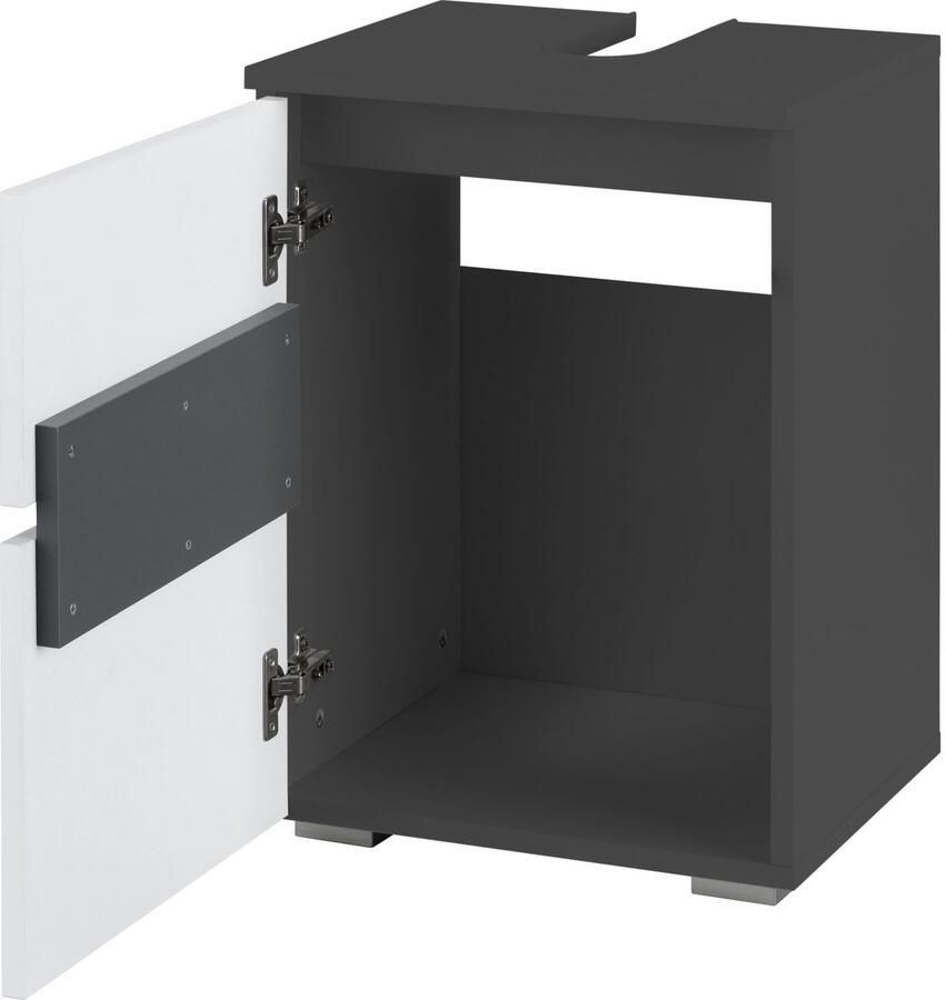 Home affaire Wastafelonderkast Wisla Siphonaansluiting breedte 40 cm hoogte 55 cm