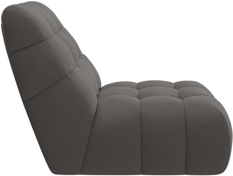 Home affaire XXL-fauteuil AURELIAN loveseat XXL met poef in set leesstoel relaxstoel met golfondersteuning fijne structuur grove structuur velours - Foto 2