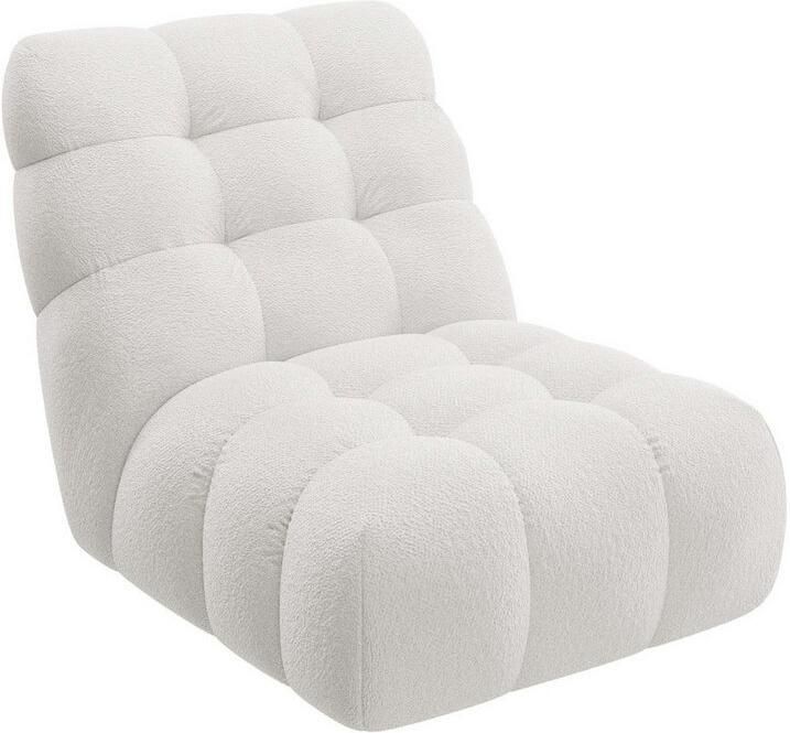 Home affaire Fauteuil AURELIAN loveseat XXL leesstoel grote stoel met golfondersteuning velours fijne structuur grove structuur - Foto 3