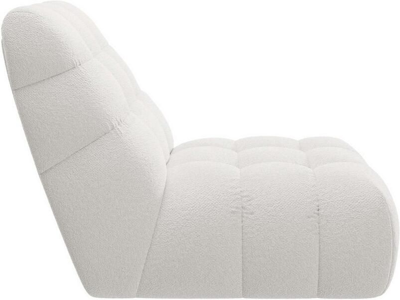 Home affaire Fauteuil AURELIAN loveseat XXL leesstoel grote stoel met golfondersteuning velours fijne structuur grove structuur - Foto 2