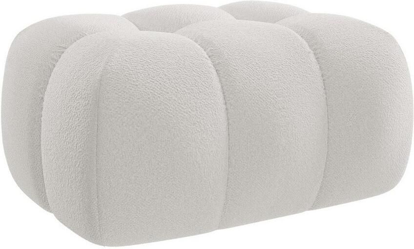 Home affaire XXL-fauteuil AURELIAN loveseat XXL met poef in set leesstoel relaxstoel met golfondersteuning fijne structuur grove structuur velours - Foto 14