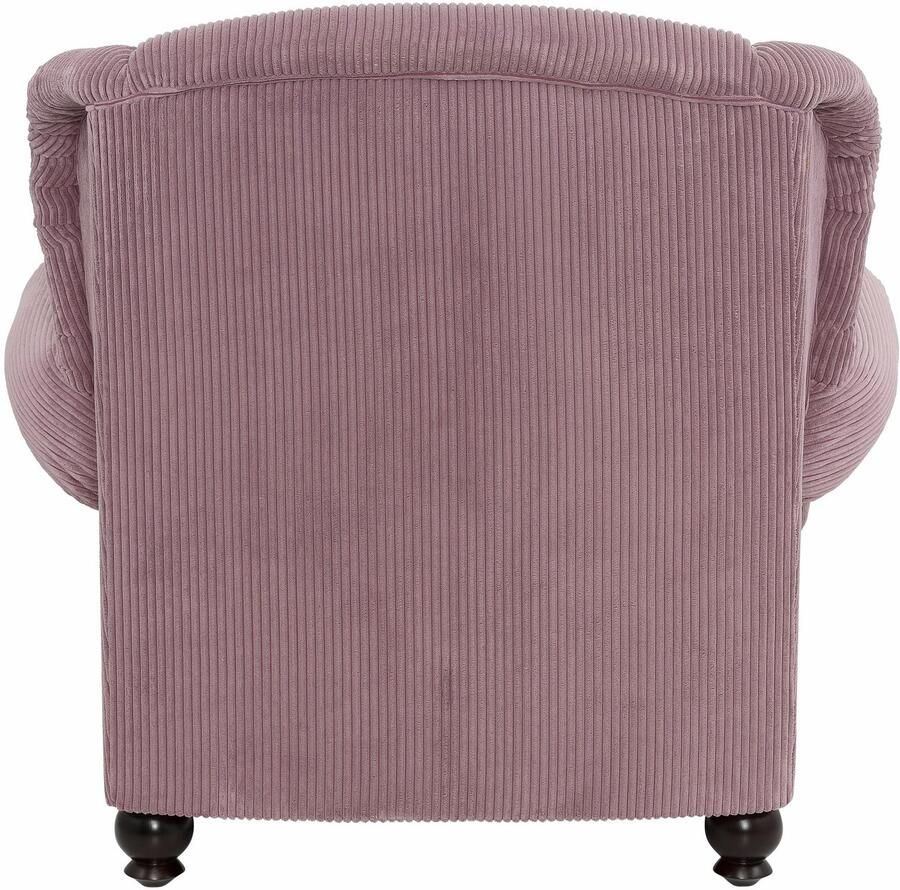 Home affaire XXL-fauteuil King Henry Fauteuil Oorfauteuil Relaxfauteuil Grote Fauteuil Breedte 121cm (set)