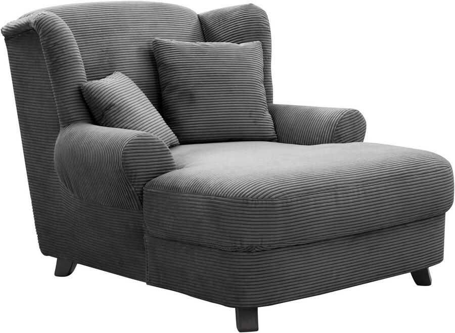 Home affaire XXL-fauteuil Oase met golvenondersteuning en 2 decoratieve kussens - Foto 5