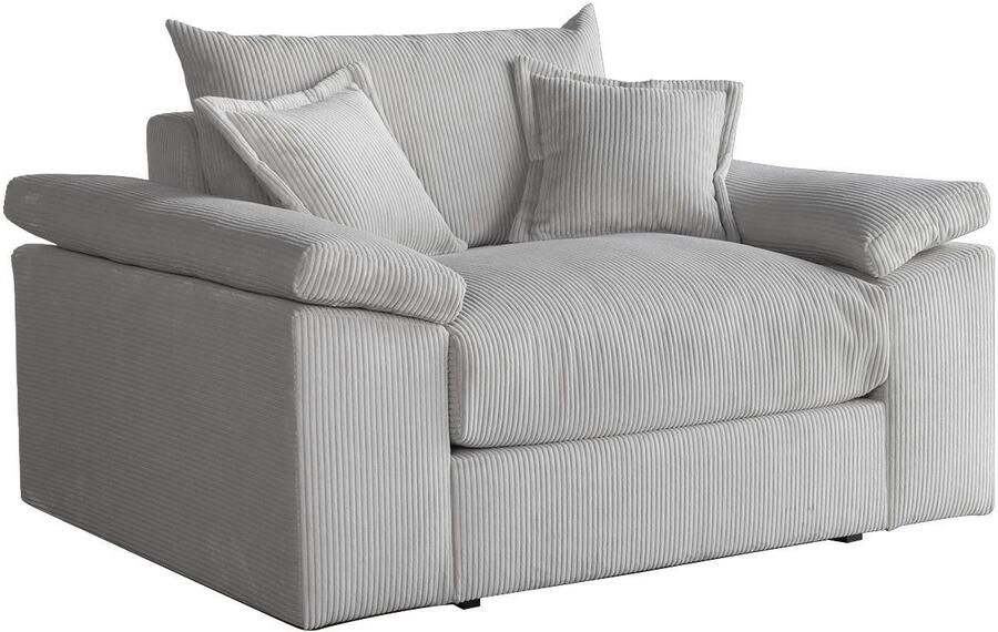 Home affaire XXL-fauteuil Soft&Cosy in corduroy inclusief 2 sierkussens - Foto 4