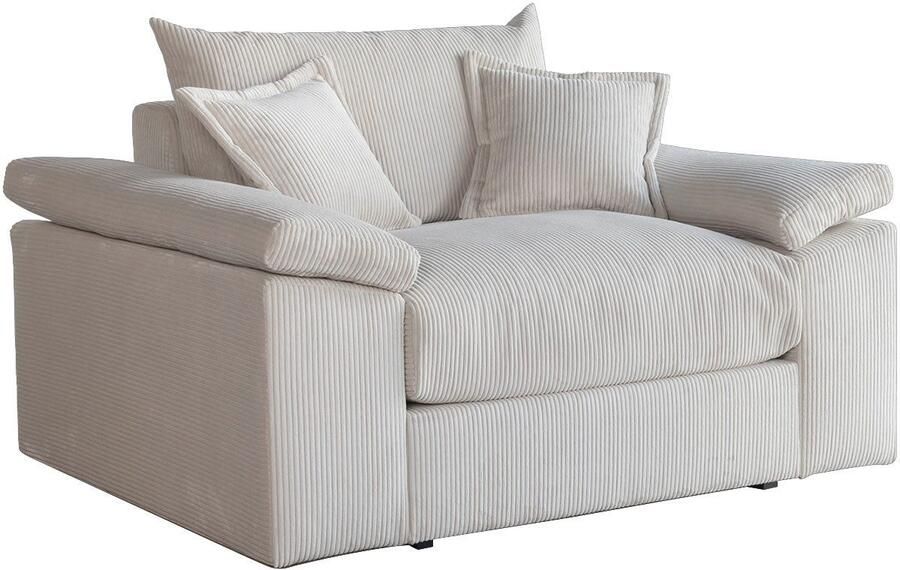 Home affaire XXL-fauteuil Soft&Cosy in corduroy inclusief 2 sierkussens - Foto 5