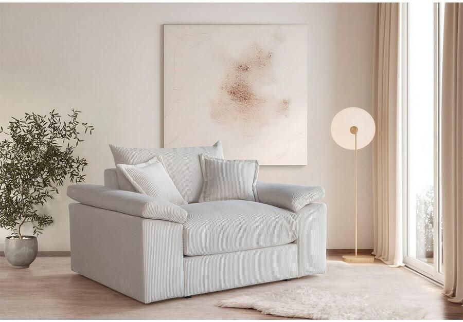 Home affaire XXL-fauteuil Soft&Cosy in corduroy inclusief 2 sierkussens - Foto 4