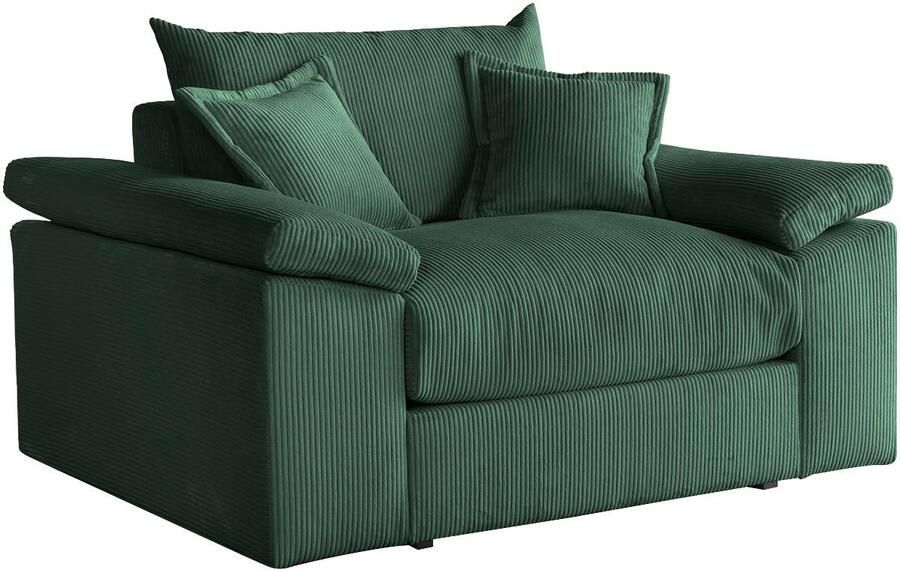 Home affaire XXL-fauteuil Soft&Cosy in corduroy inclusief 2 sierkussens - Foto 4