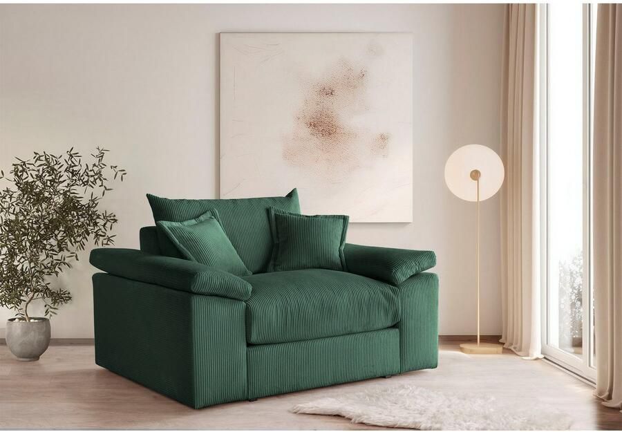Home affaire XXL-fauteuil Soft&Cosy in corduroy inclusief 2 sierkussens - Foto 3