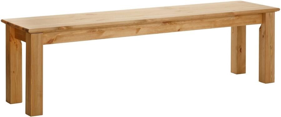 Home affaire Zitbank Breedte 120 cm van massief FSC -gecertificeerd dennenhout - Foto 3