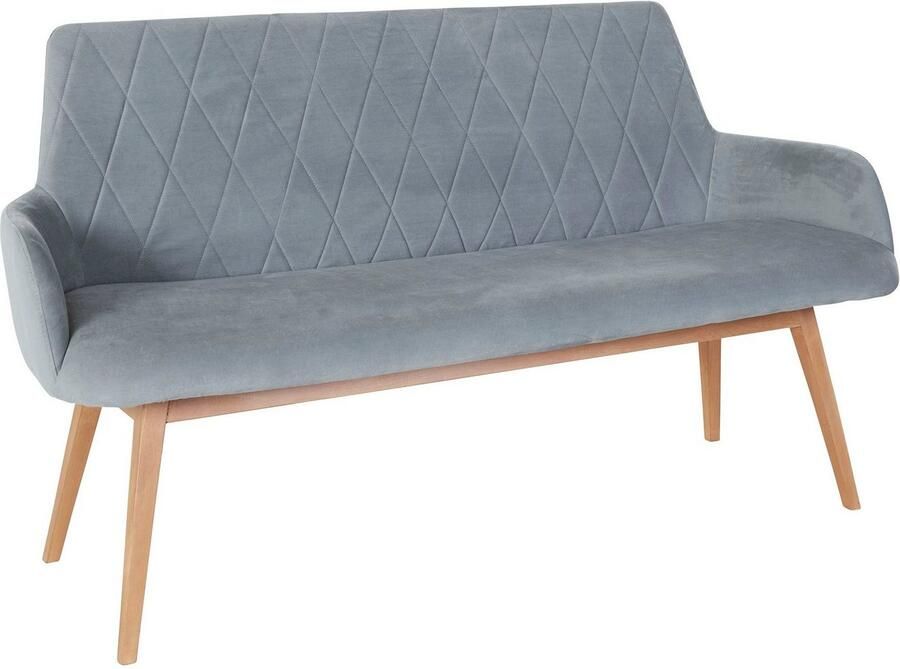 Home affaire Zitbank Brest Zit en rug gepolsterd met ruitstiksel breedte 160 cm - Foto 2