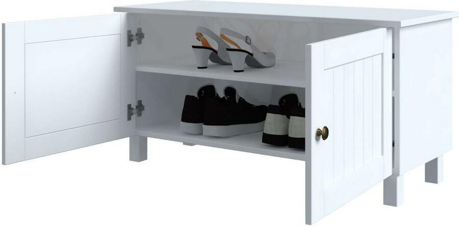 Home affaire Zitbank Juventus van massief dennenhout breedte 97 cm (1 stuk) - Foto 6