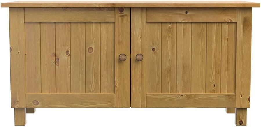 Home affaire Zitbank Juventus van massief dennenhout breedte 97 cm (1 stuk) - Foto 7