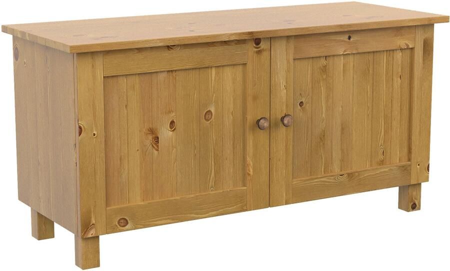 Home affaire Zitbank Juventus van massief dennenhout breedte 97 cm (1 stuk) - Foto 5