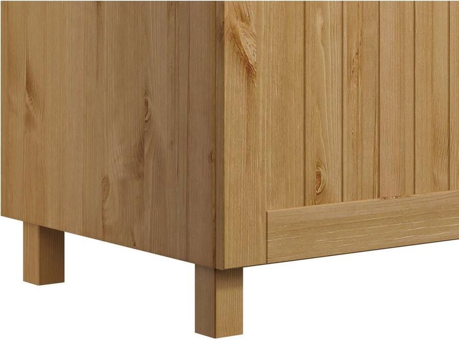 Home affaire Zitbank Juventus van massief dennenhout breedte 97 cm (1 stuk) - Foto 3