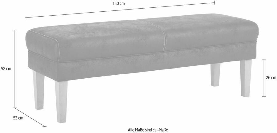 Home affaire Zitbank Malmö 3 stoelen voor eettafels - Foto 10