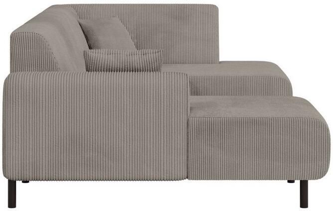 Home affaire Zithoek ARROS U-vorm met golfondersteuning afmetingen B D H: 300 163 81 cm incl. sierkussens met recamiere links rechts bestelbaar ook in cord - Foto 4